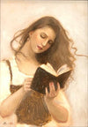Reading (Belle)  Original Artwork