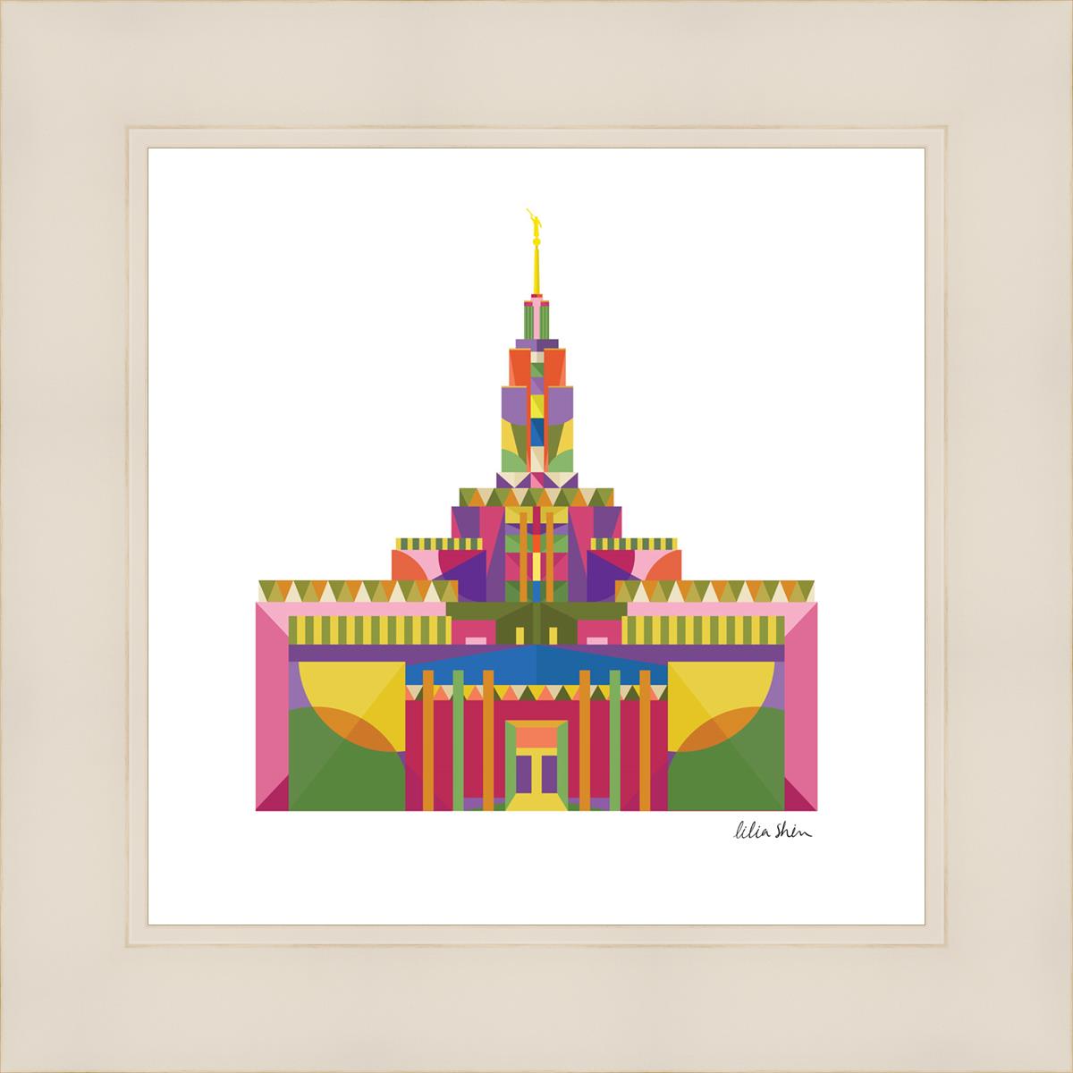 The Colors of the Temple Draper