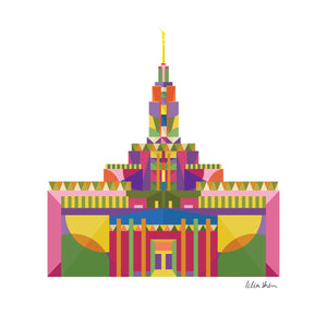 The Colors of the Temple Draper