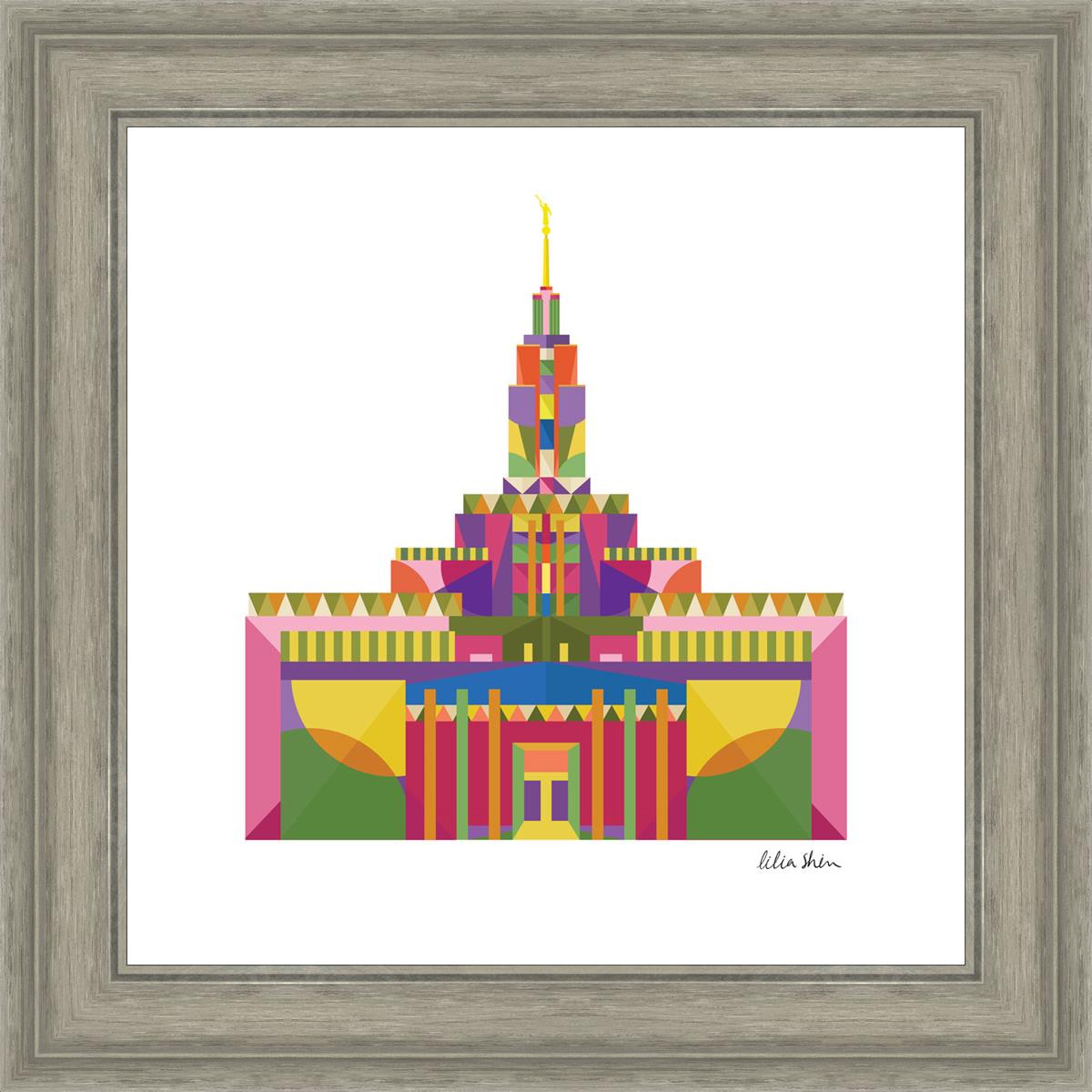 The Colors of the Temple Draper