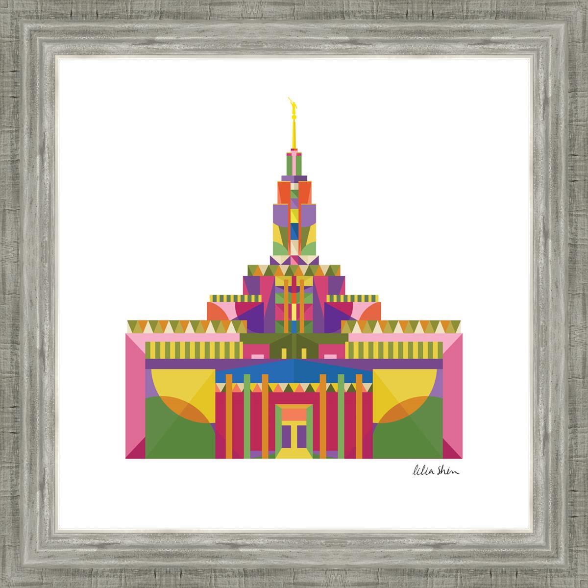 The Colors of the Temple Draper