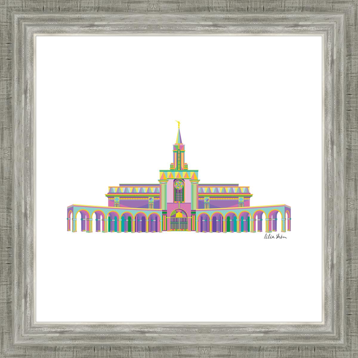 The Colors of the Temple Bountiful