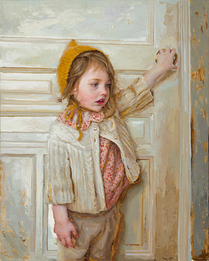 Girl in a White Doorway