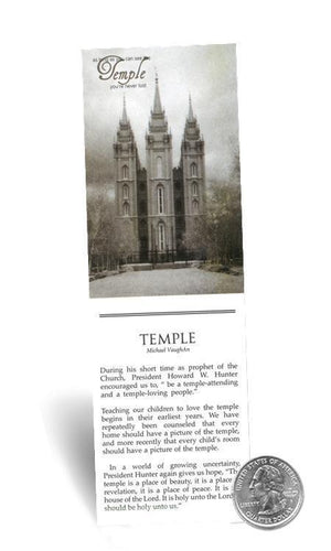 Salt Lake Temple Bookmark Pack of 25