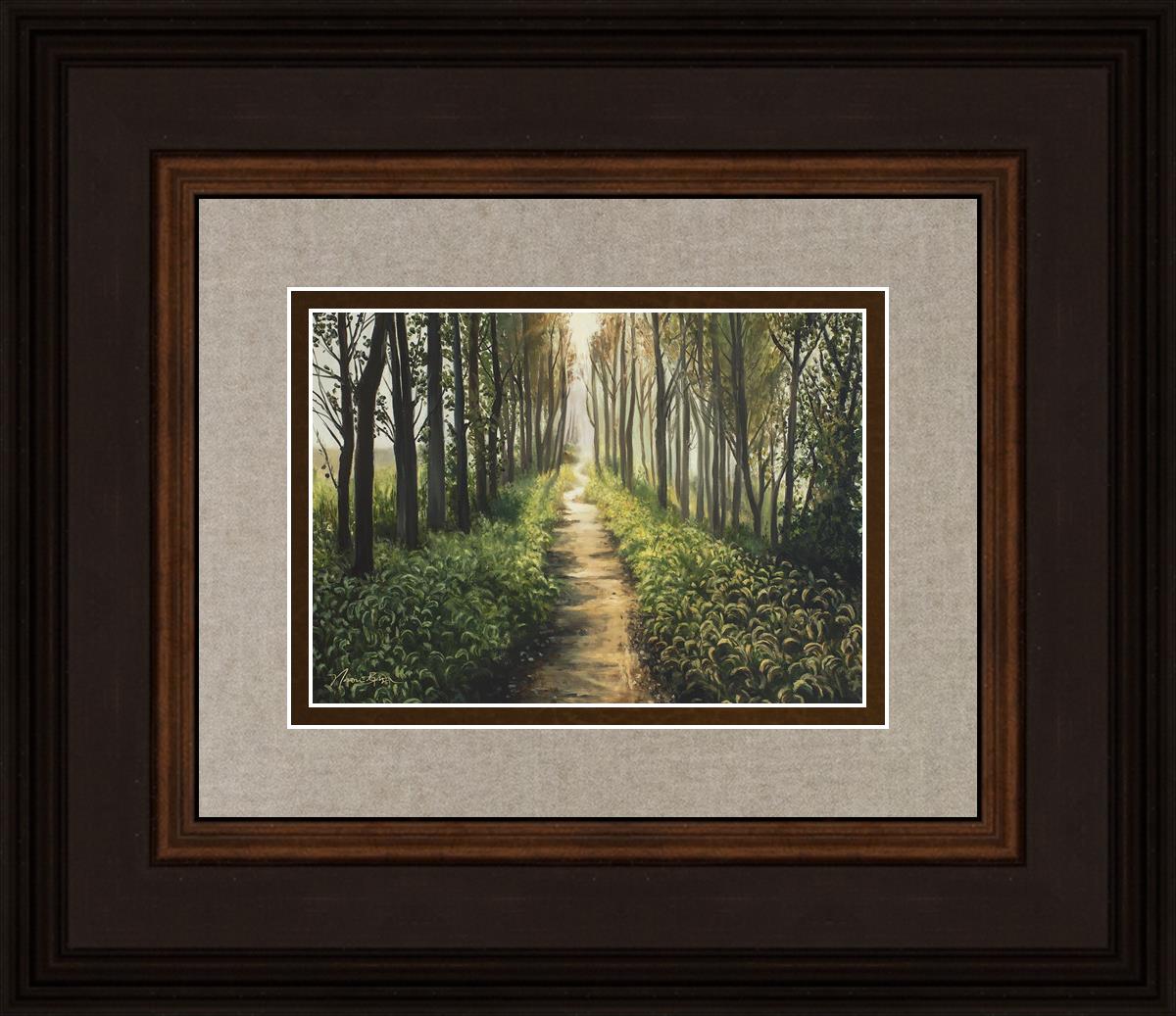 Enjoy The Beauty On Your Broken Path - Forest Walkway