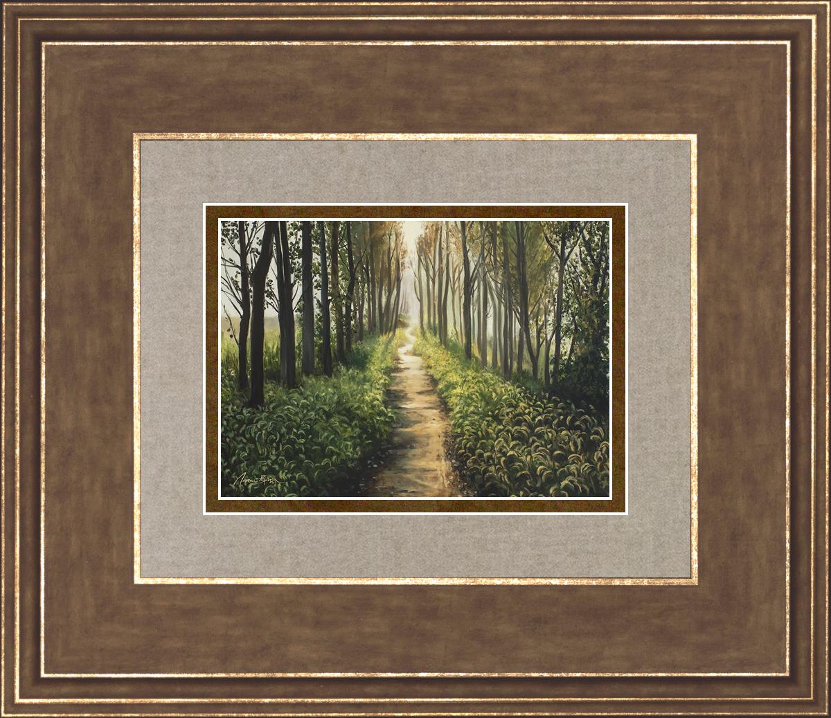 Enjoy The Beauty On Your Broken Path - Forest Walkway