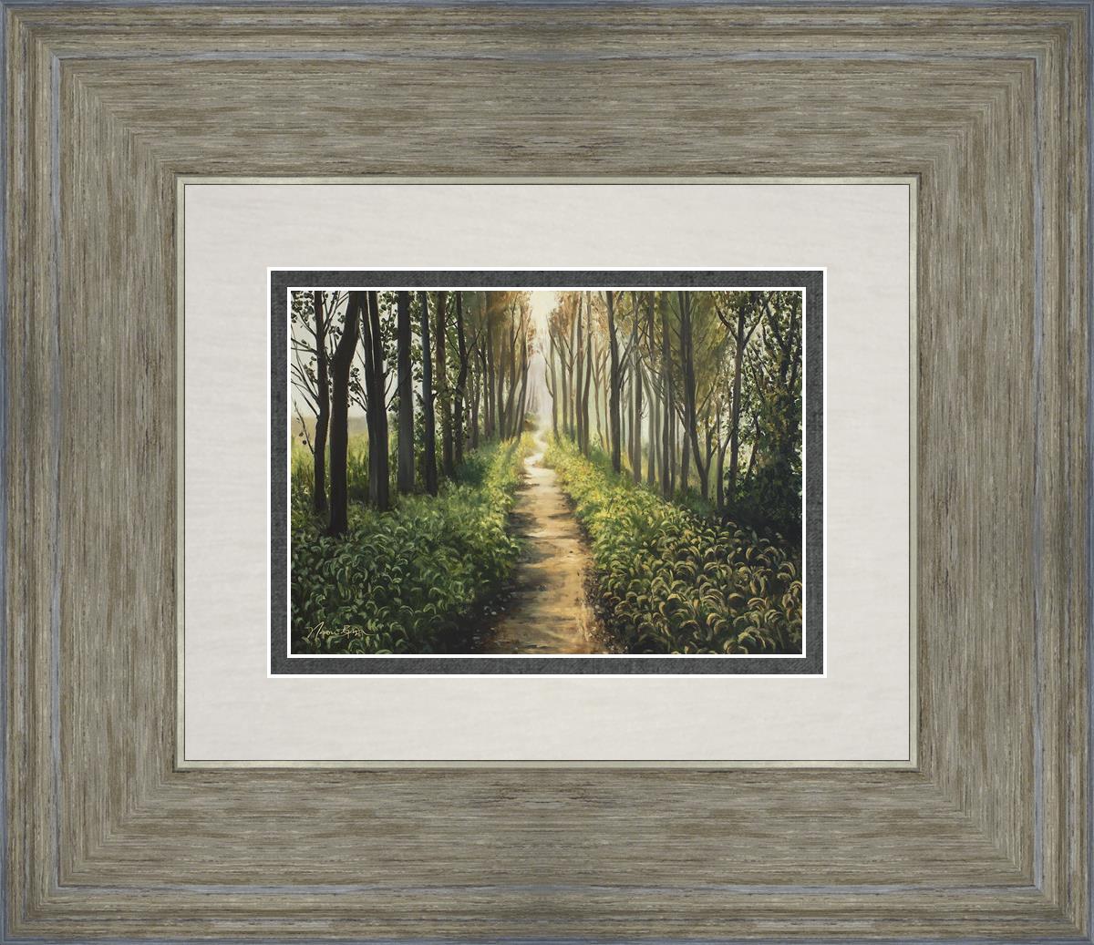 Enjoy The Beauty On Your Broken Path - Forest Walkway