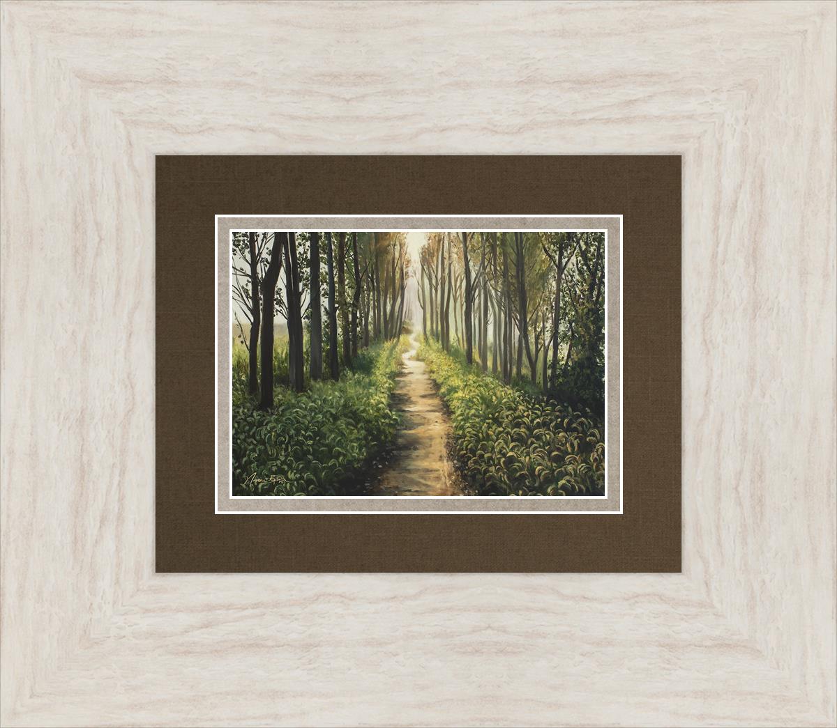 Enjoy The Beauty On Your Broken Path - Forest Walkway