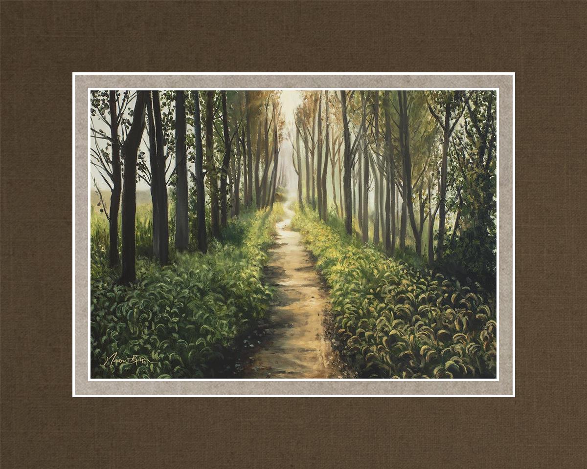 Enjoy The Beauty On Your Broken Path - Forest Walkway