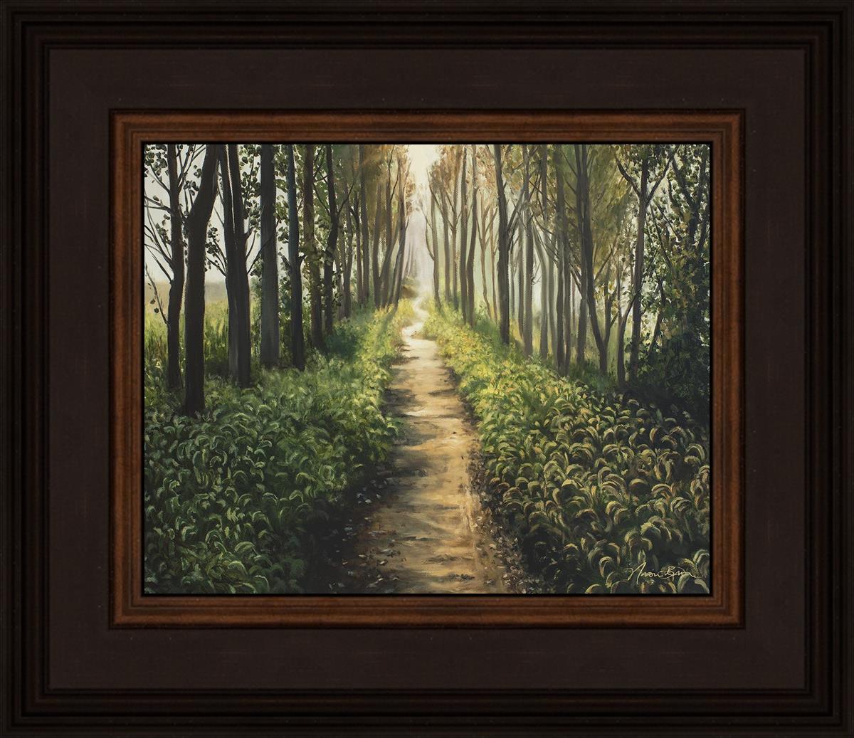 Enjoy The Beauty On Your Broken Path - Forest Walkway