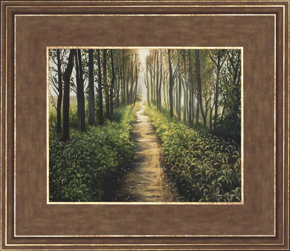 Enjoy The Beauty On Your Broken Path - Forest Walkway