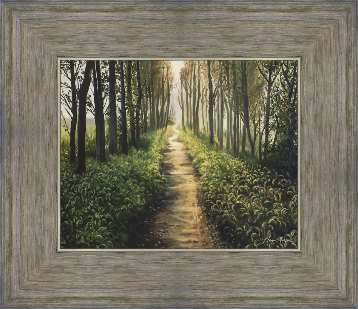 Enjoy The Beauty On Your Broken Path - Forest Walkway