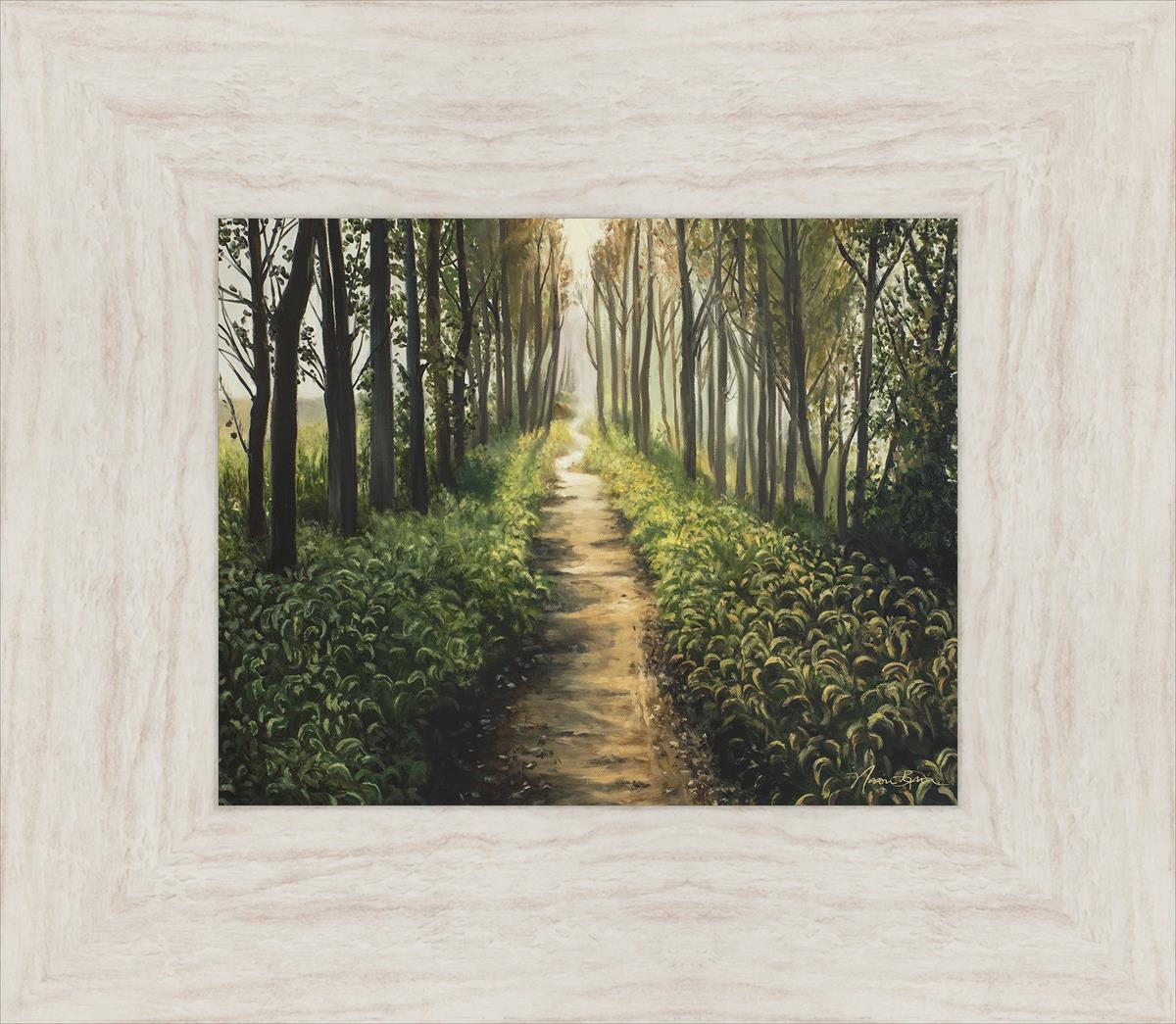 Enjoy The Beauty On Your Broken Path - Forest Walkway