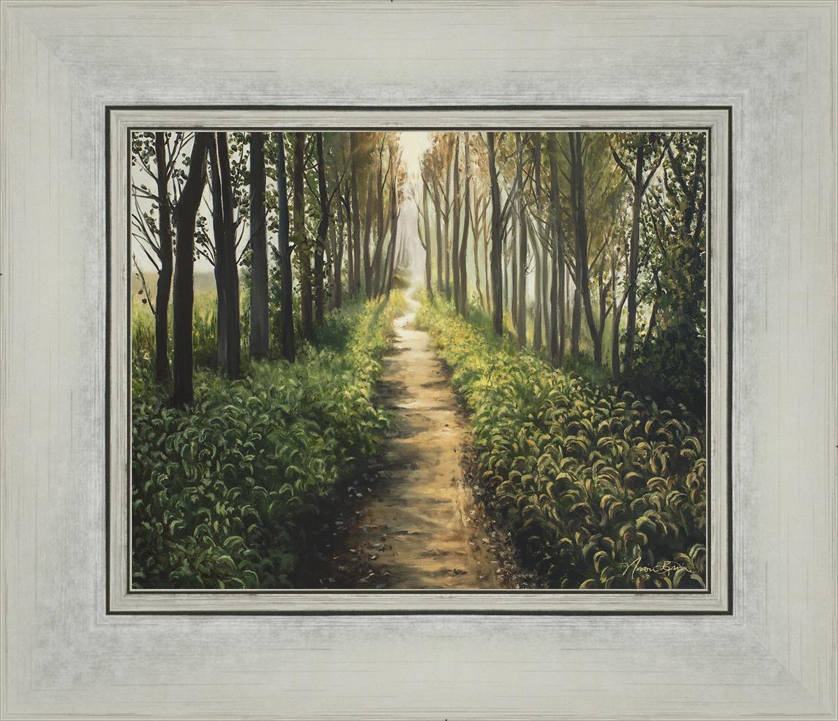 Enjoy The Beauty On Your Broken Path - Forest Walkway