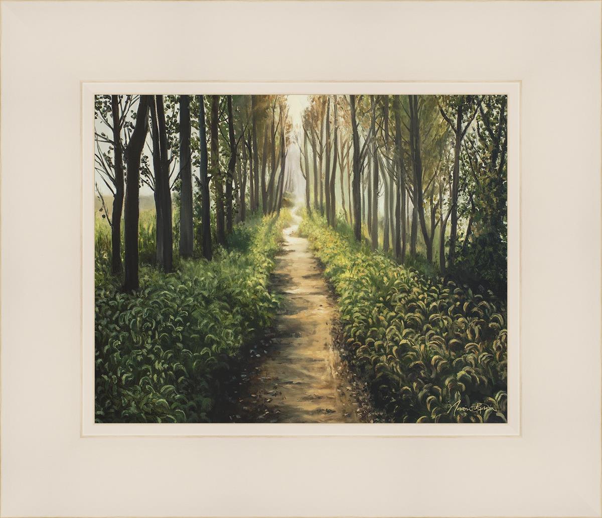 Enjoy The Beauty On Your Broken Path - Forest Walkway