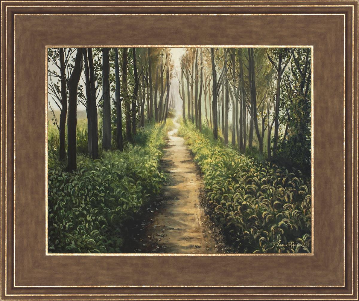 Enjoy The Beauty On Your Broken Path - Forest Walkway