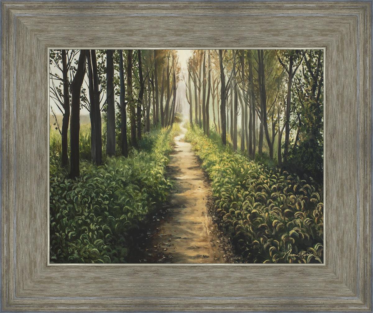 Enjoy The Beauty On Your Broken Path - Forest Walkway