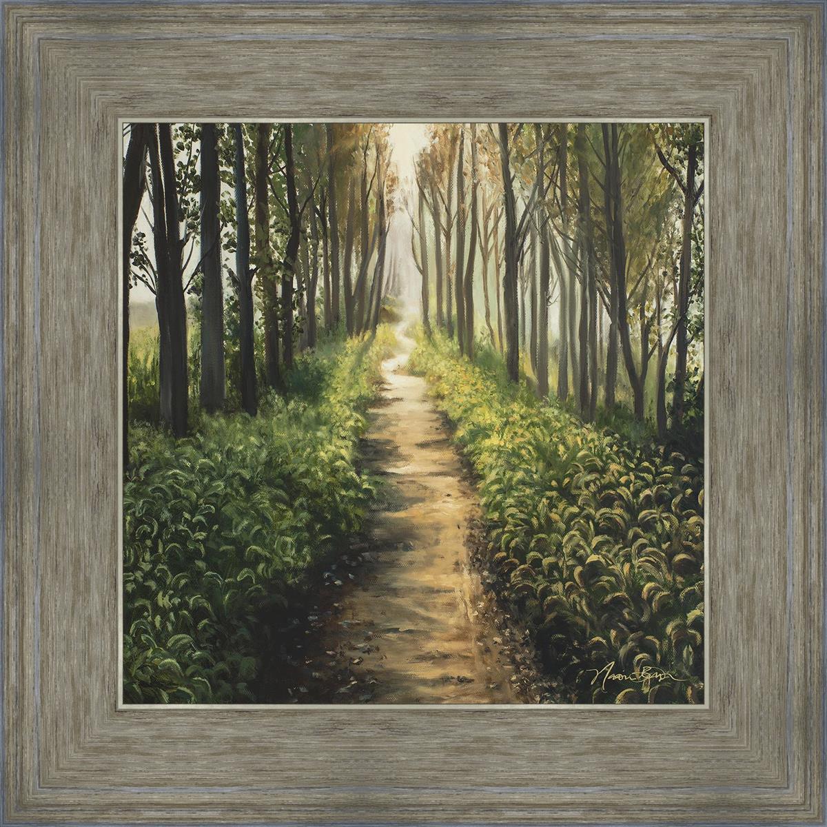Enjoy The Beauty On Your Broken Path - Forest Walkway