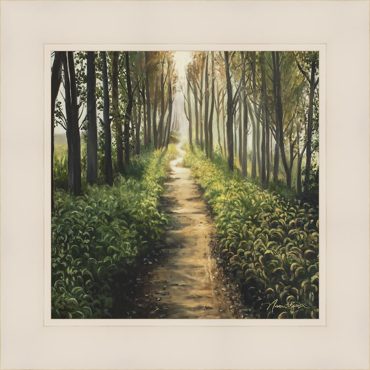 Enjoy The Beauty On Your Broken Path - Forest Walkway