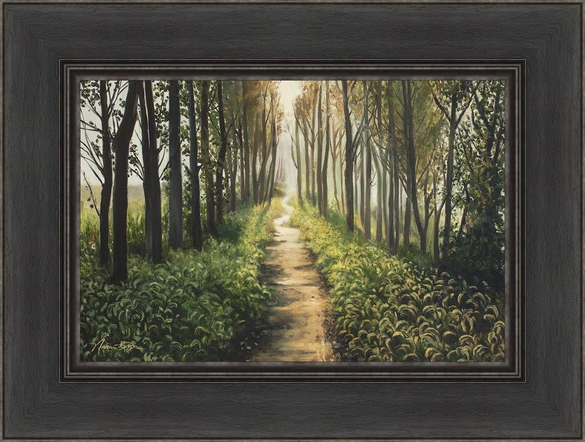 Enjoy The Beauty On Your Broken Path - Forest Walkway