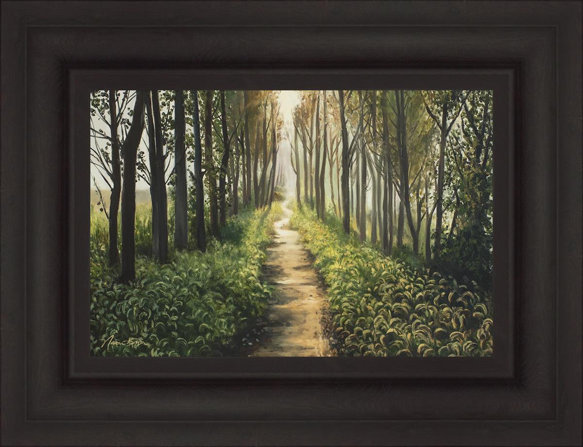 Enjoy The Beauty On Your Broken Path - Forest Walkway