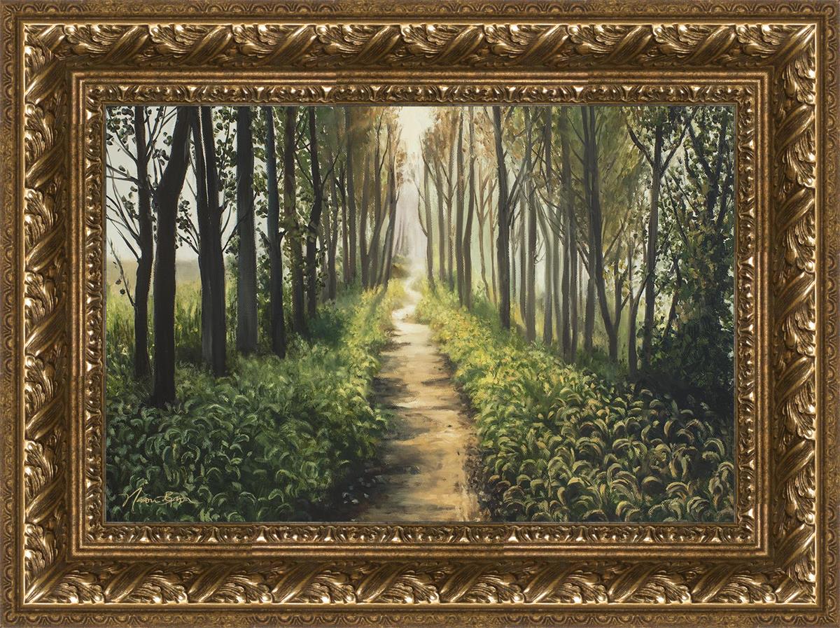 Enjoy The Beauty On Your Broken Path - Forest Walkway