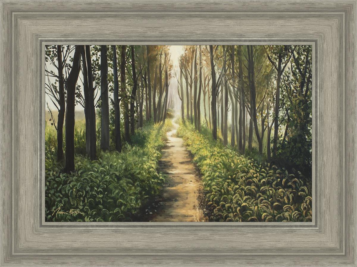Enjoy The Beauty On Your Broken Path - Forest Walkway