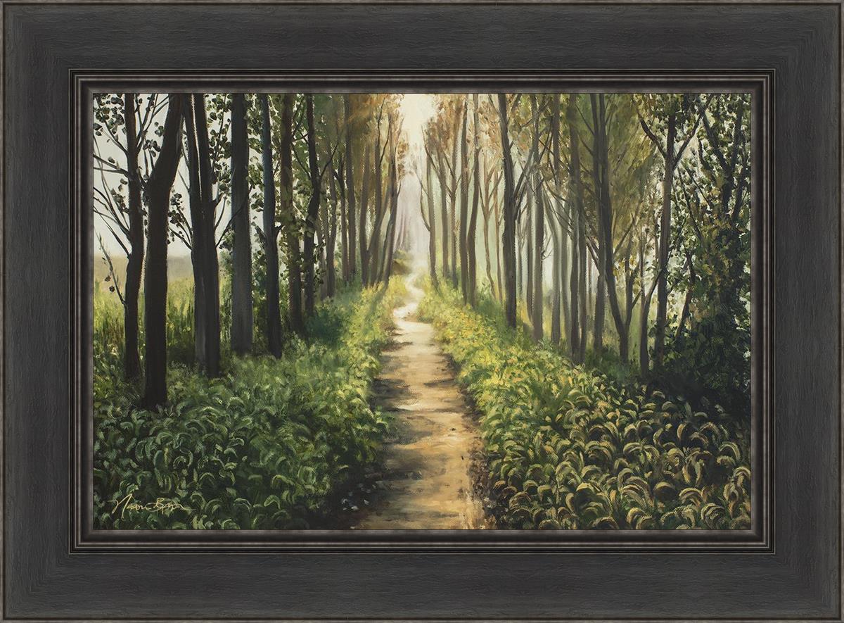 Enjoy The Beauty On Your Broken Path - Forest Walkway