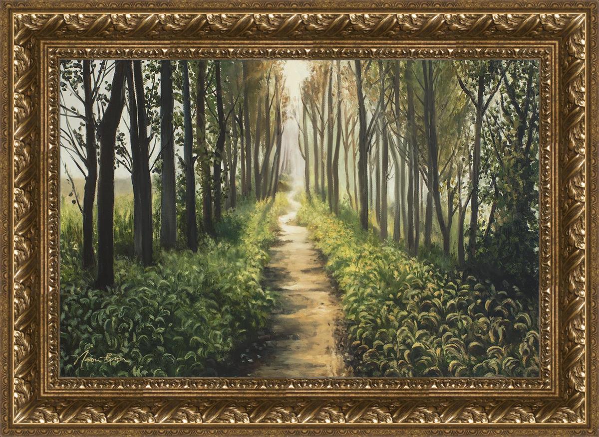 Enjoy The Beauty On Your Broken Path - Forest Walkway