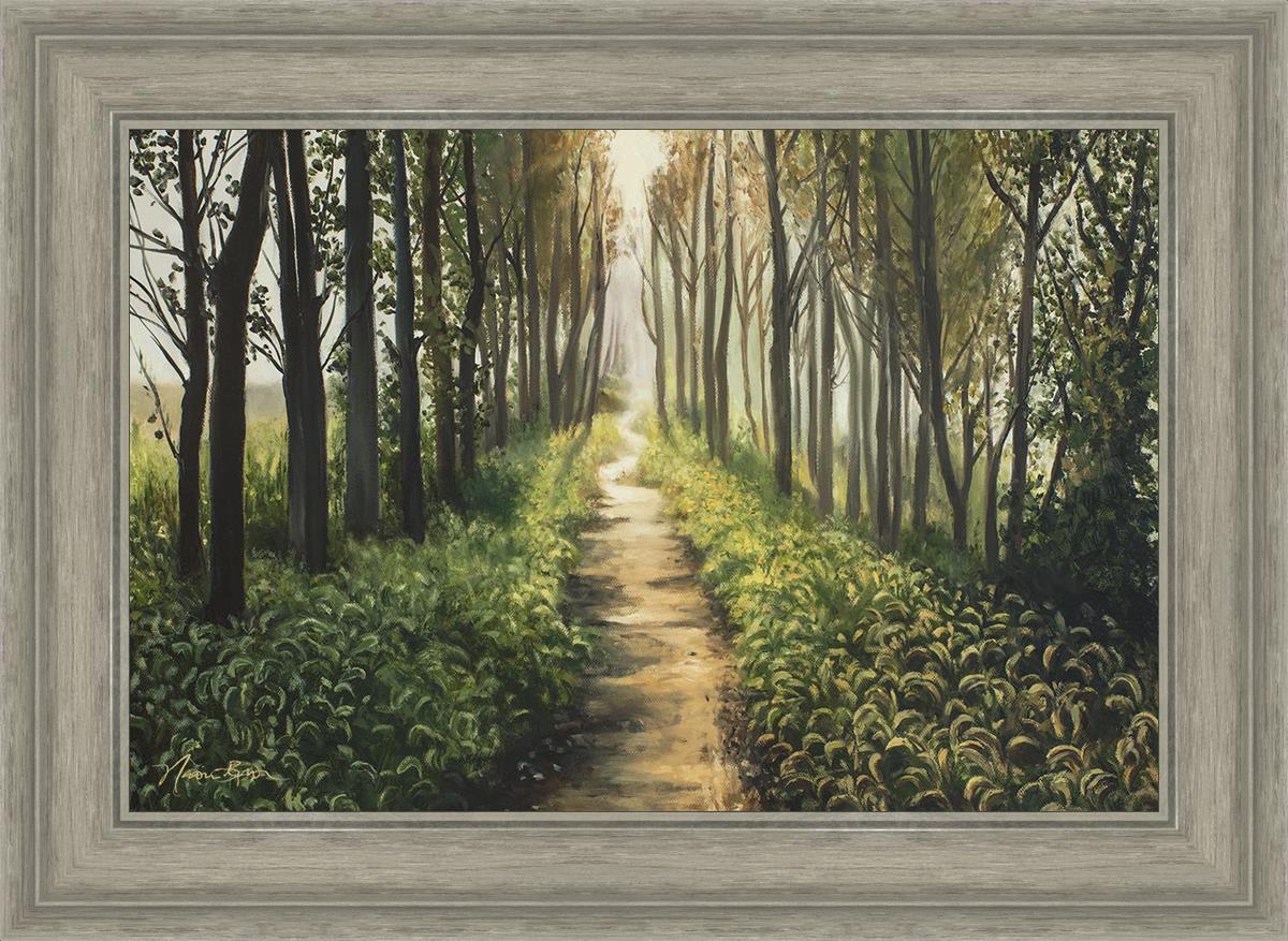 Enjoy The Beauty On Your Broken Path - Forest Walkway