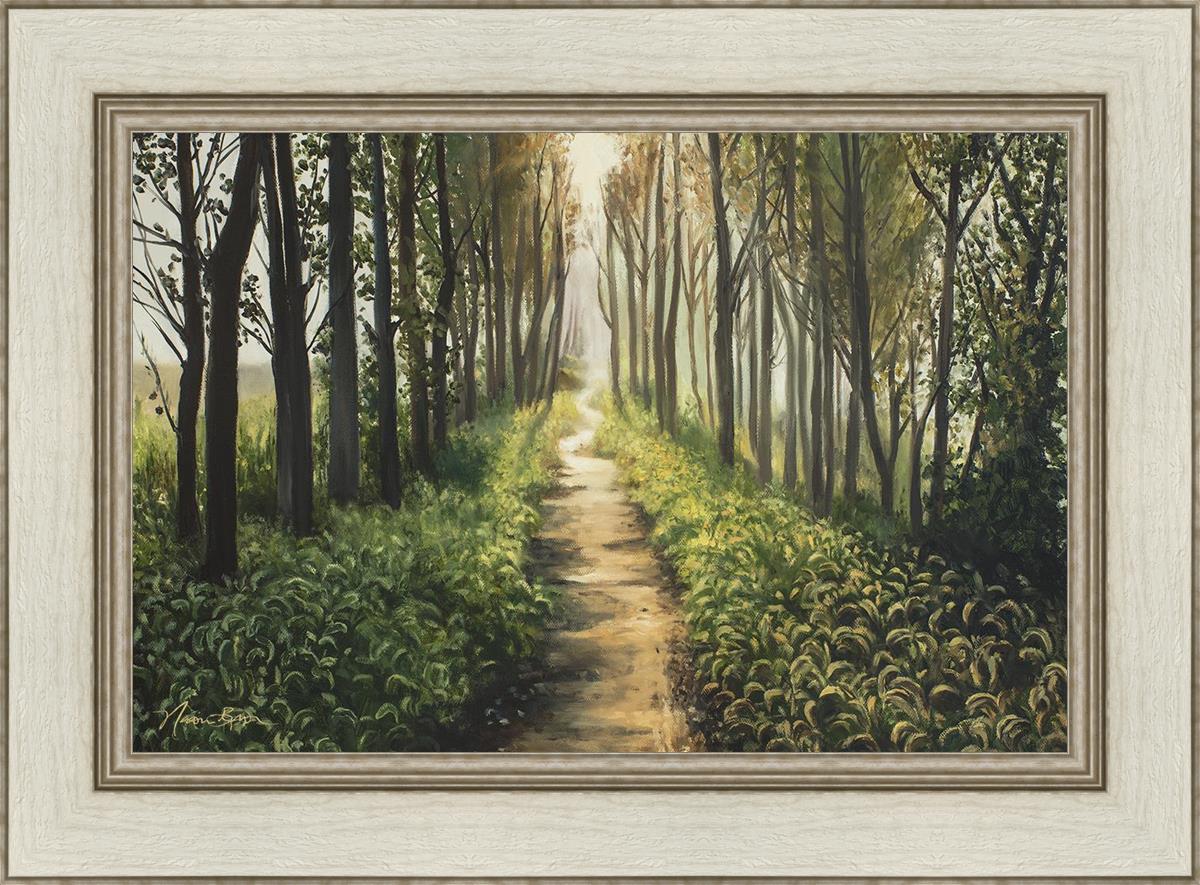 Enjoy The Beauty On Your Broken Path - Forest Walkway