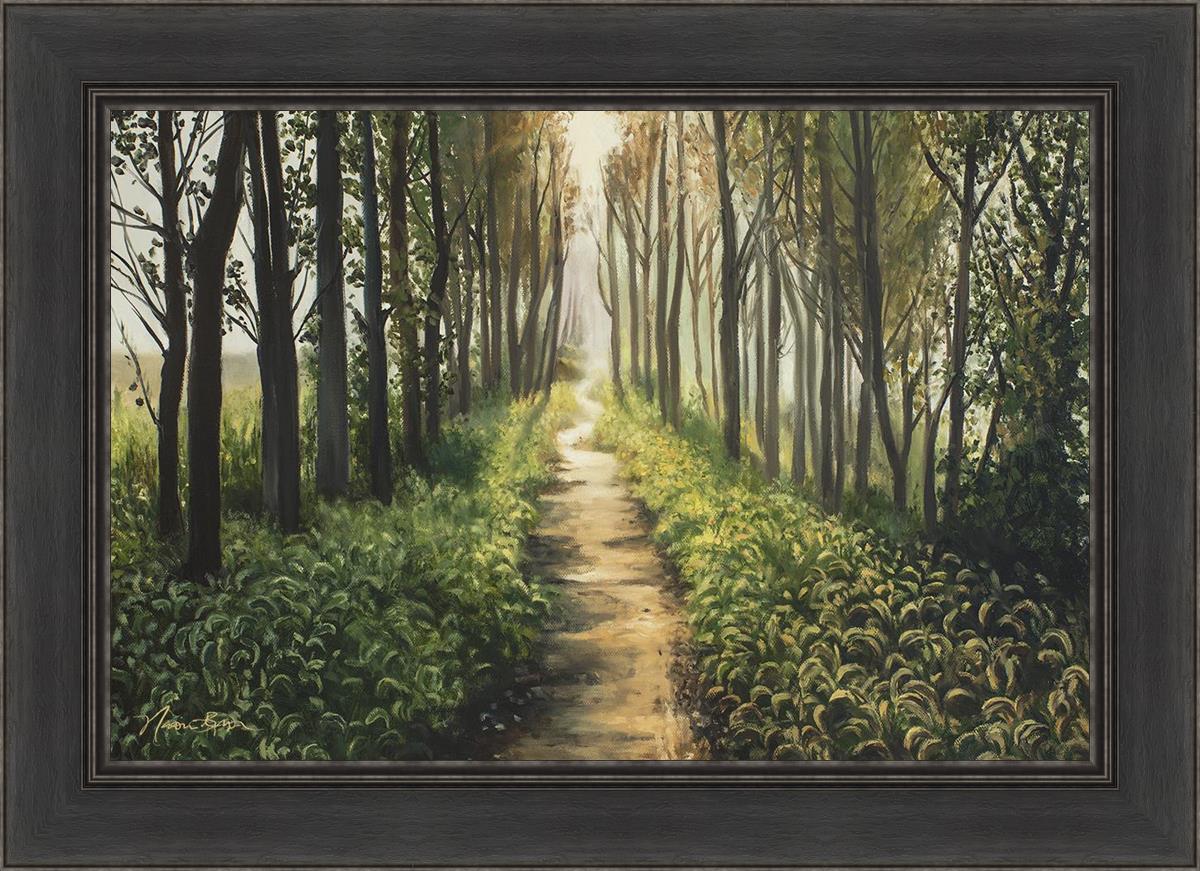 Enjoy The Beauty On Your Broken Path - Forest Walkway