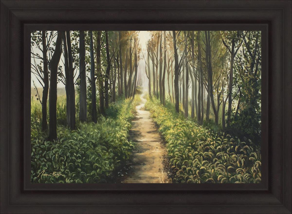 Enjoy The Beauty On Your Broken Path - Forest Walkway