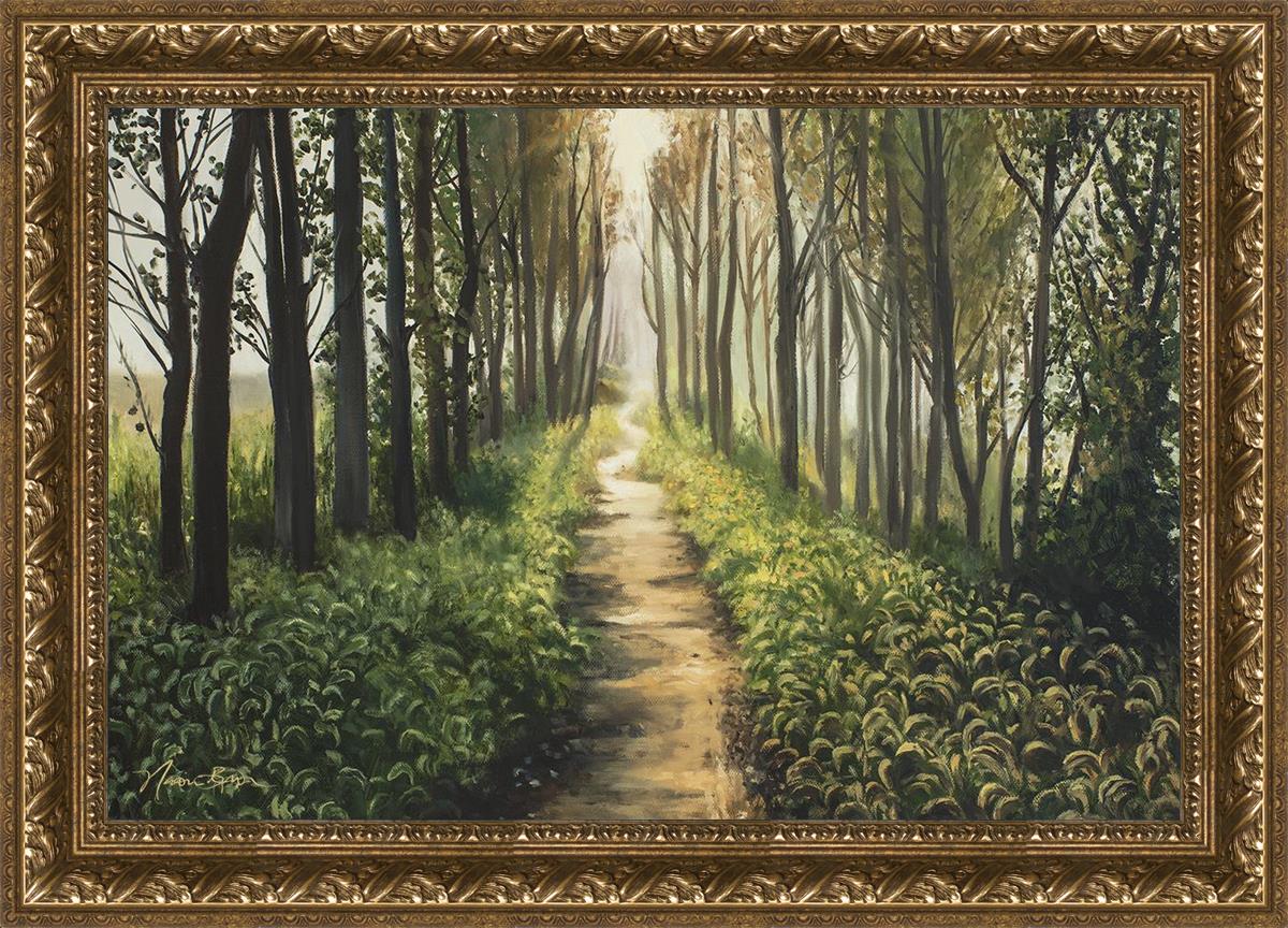 Enjoy The Beauty On Your Broken Path - Forest Walkway
