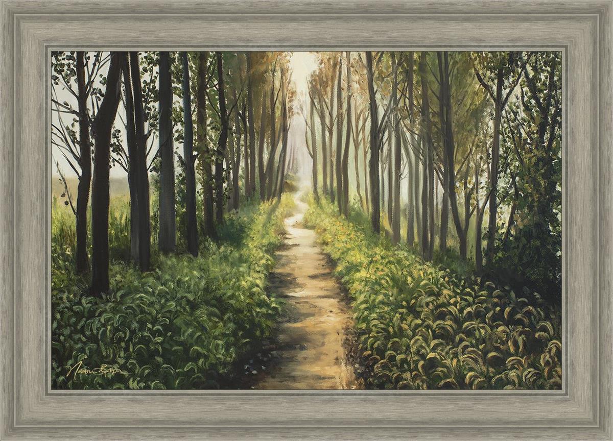 Enjoy The Beauty On Your Broken Path - Forest Walkway