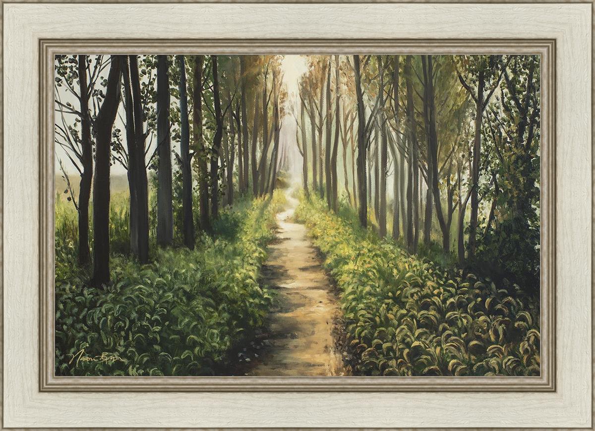 Enjoy The Beauty On Your Broken Path - Forest Walkway