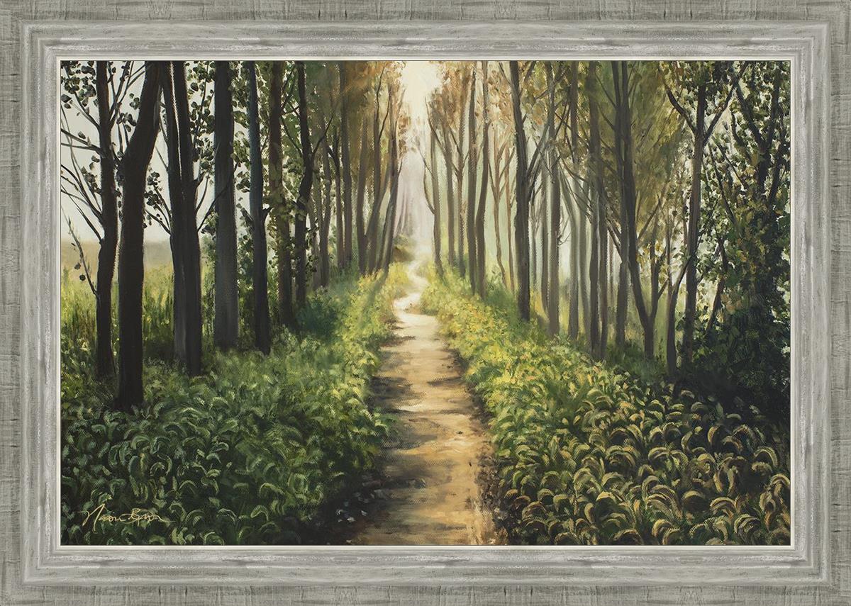Enjoy The Beauty On Your Broken Path - Forest Walkway