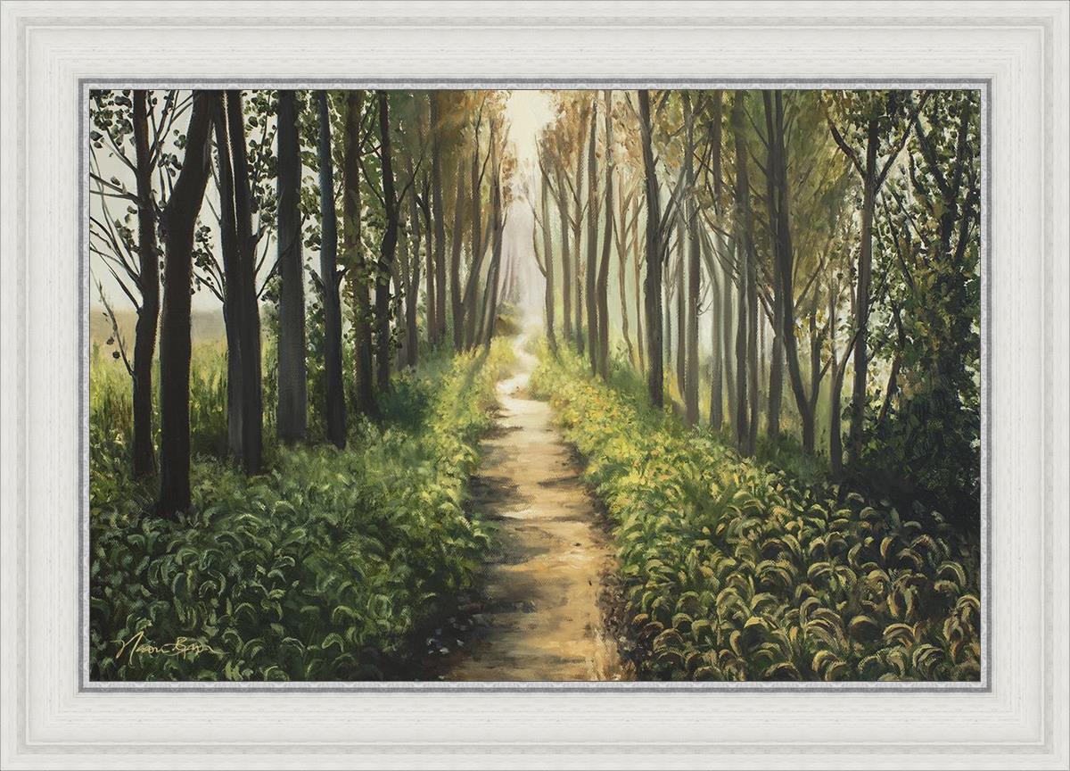 Enjoy The Beauty On Your Broken Path - Forest Walkway