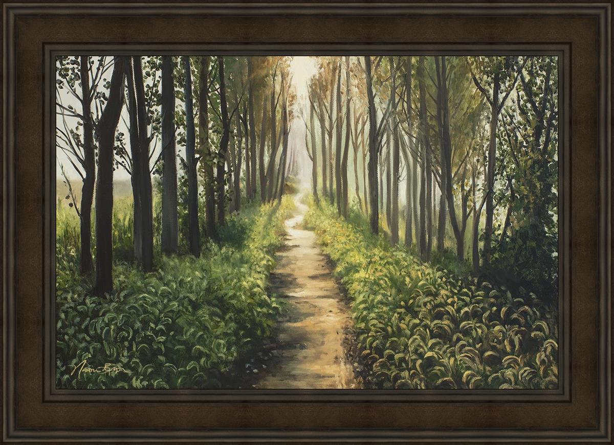 Enjoy The Beauty On Your Broken Path - Forest Walkway