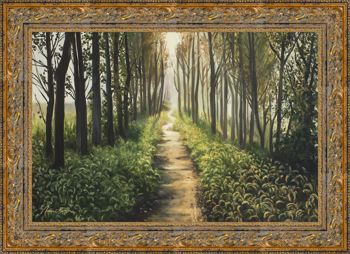 Enjoy The Beauty On Your Broken Path - Forest Walkway