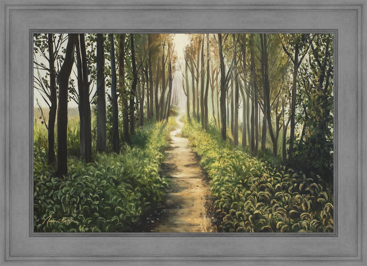 Enjoy The Beauty On Your Broken Path - Forest Walkway
