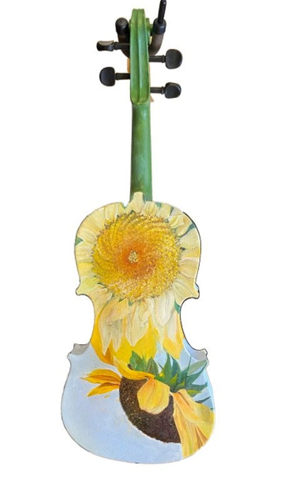 Violin Hand Painted Original 3D Artwork