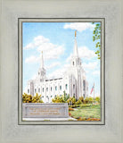 Brigham City Temple With Humbled Heart