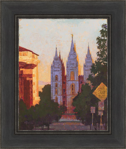 Salt Lake City Temple Afternoon