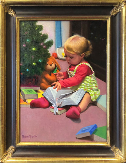 Tell Me the Stories of Jesus Oil on Mounted Canvas Original Artwork