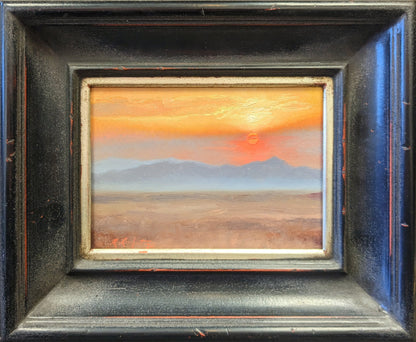 Smokey Sunset Original Artwork