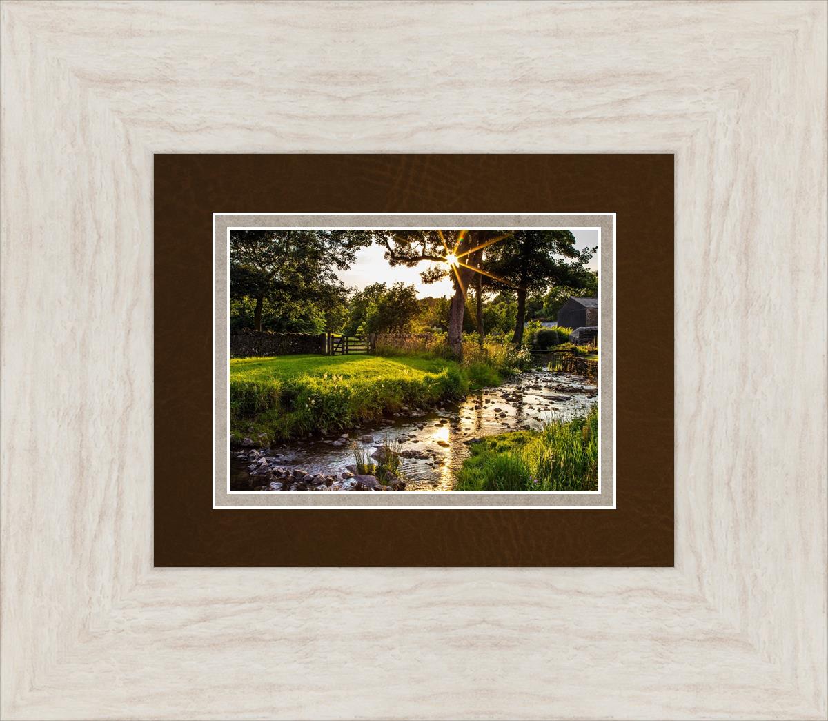 Plate 4 - Downham Spring Brook at Sunset