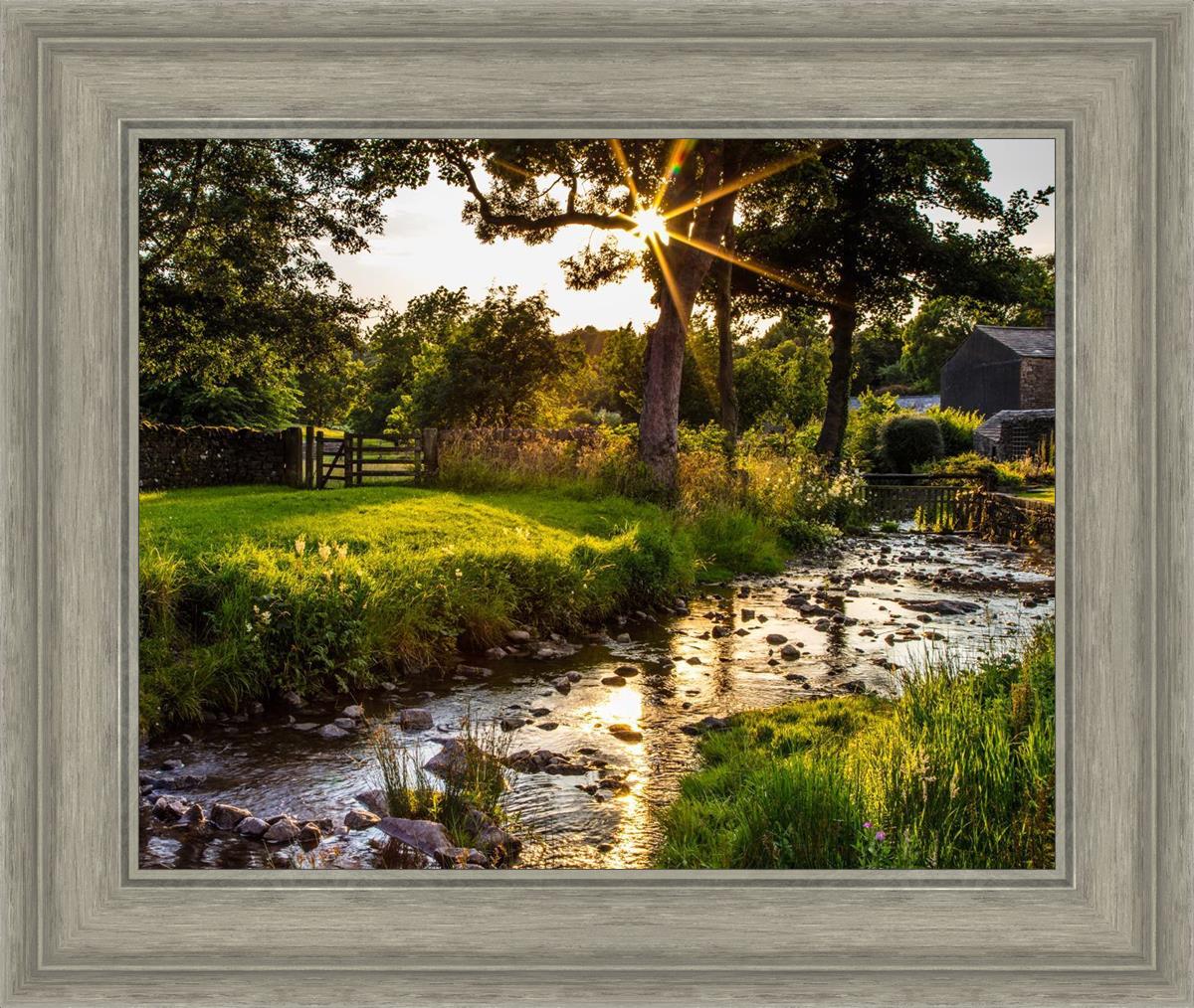 Plate 4 - Downham Spring Brook at Sunset
