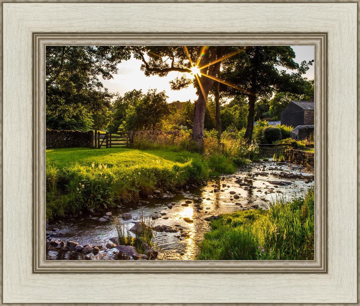 Plate 4 - Downham Spring Brook at Sunset