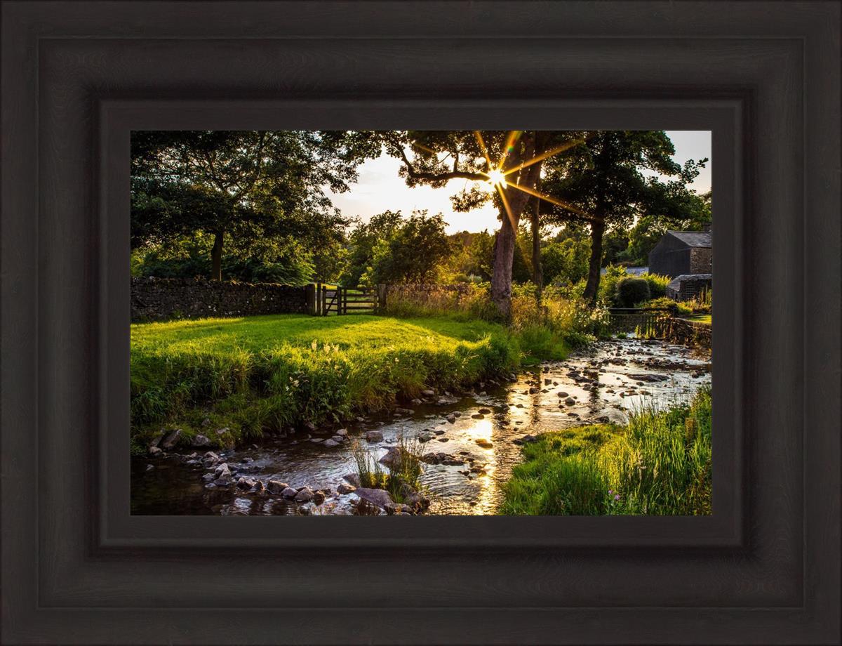 Plate 4 - Downham Spring Brook at Sunset